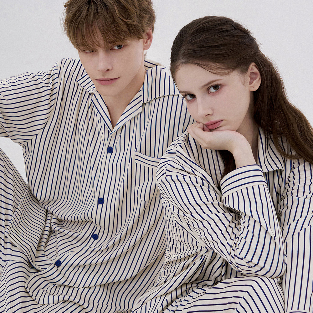 편안한 밤을 위한 소프킨 모먼트 긴팔 잠옷 세트, 집에서도 스타일리시하게!