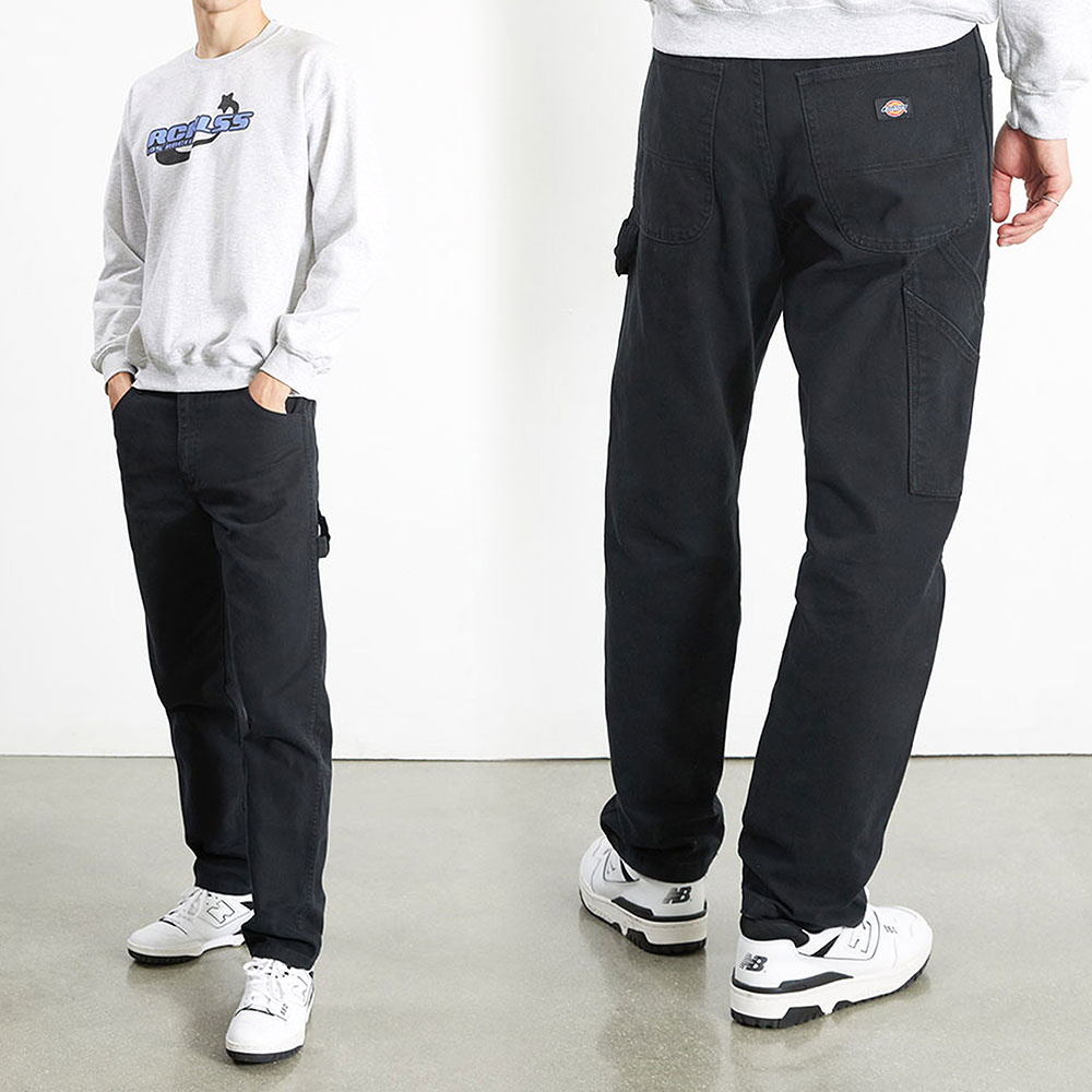 편하게 입기 좋은 루즈핏 워크 팬츠, 디키즈 카펜터 스타일로 만나보세요!