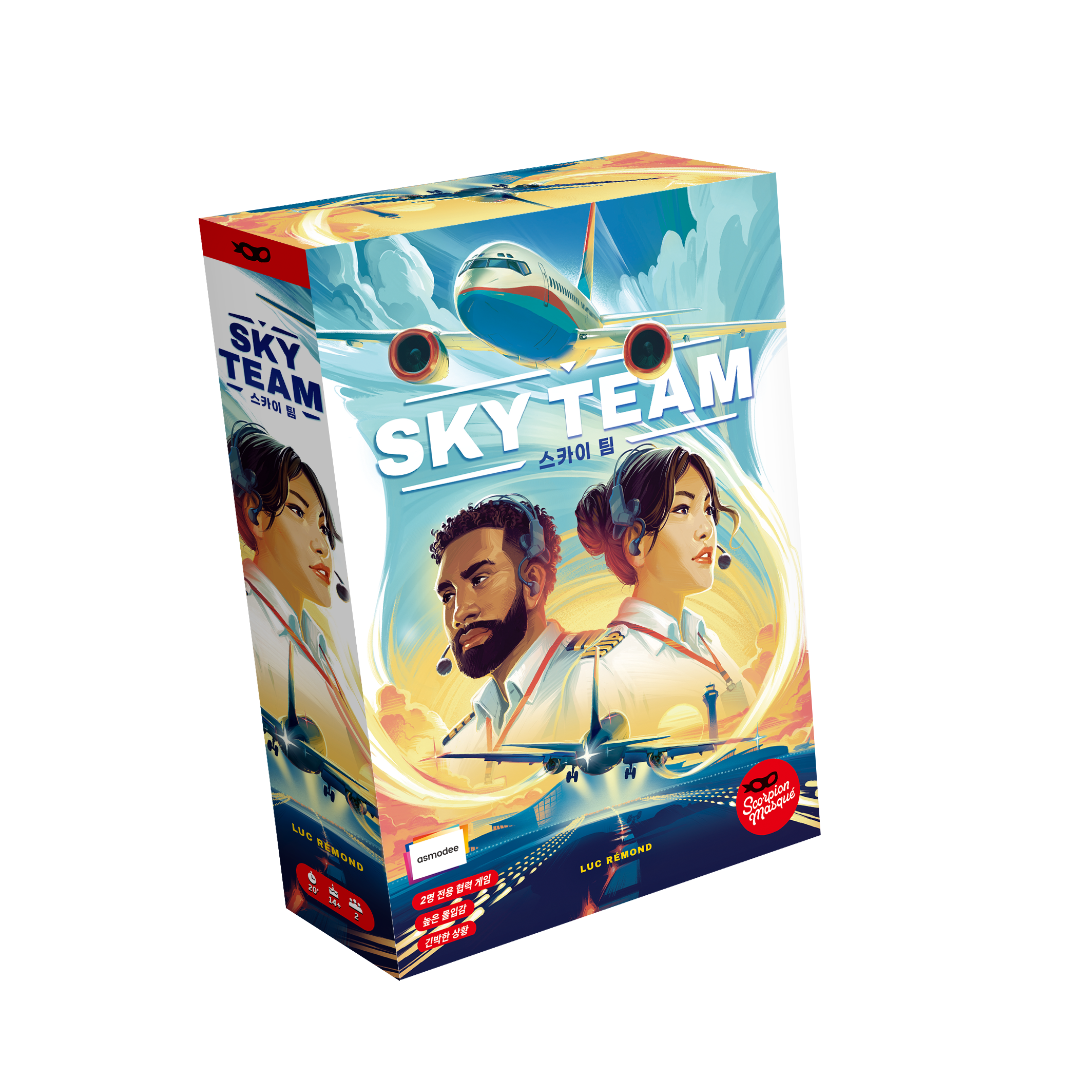 친구들과 함께하는 즐거운 보드게임, 스카이 팀 협력 미션