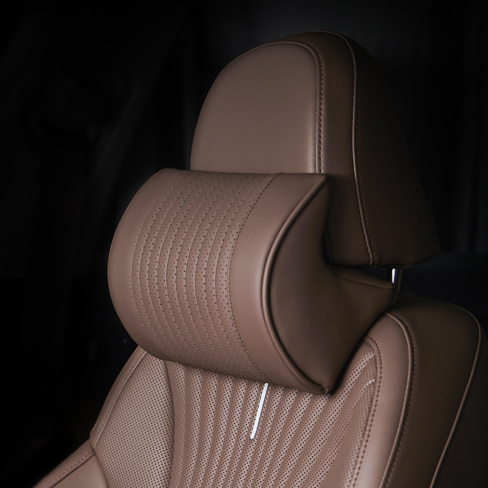 차량 목쿠션 추천! 그랜저, 싼타페, 쏘렌토, 카니발에 딱 맞는 가죽 목베개