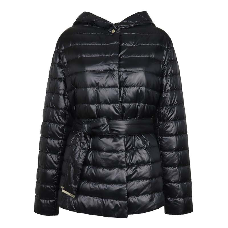 편안하면서도 세련된 여성 벨트 후드 퀼팅 패딩, 어떤 옷과도 잘 어울려요!