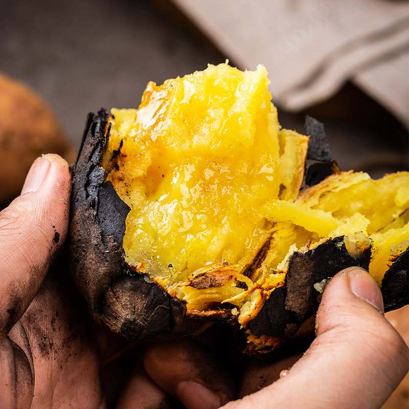 달콤한 해남 고구마, 집에서 간편하게 즐기기 좋은 3kg 또는 5kg 포장