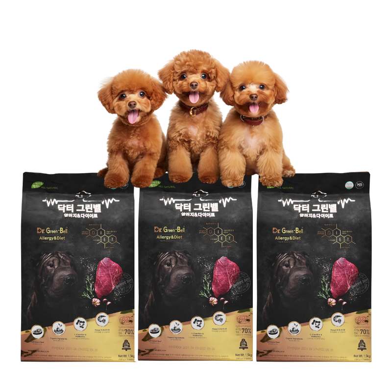 반려견을 위한 건강한 선택! 알러지와 다이어트에 딱 맞는 강아지 사료 추천