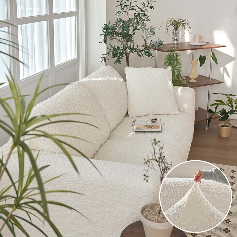 편하게 감싸는 뱀부 올핏 쇼파커버, 사계절 내내 쓸 수 있어요!