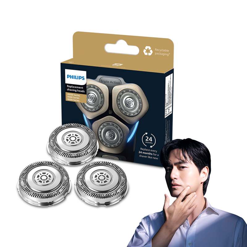 필립스 9000 시리즈 면도기용 교체 헤드, 쉽게 교체하는 방법 알려드릴게요!