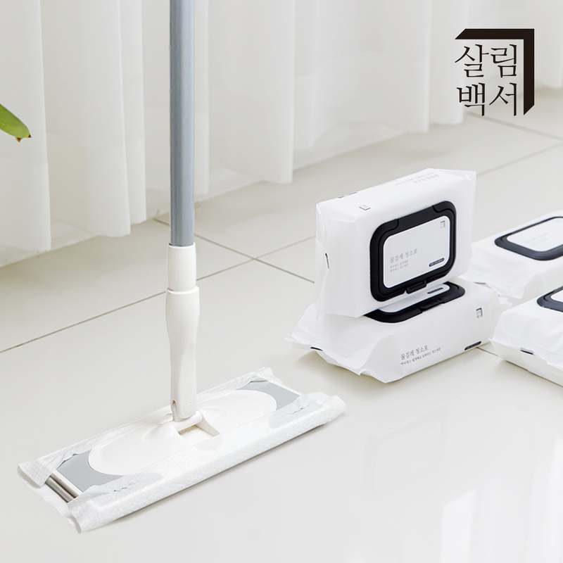 집안 청소가 더 쉬워지는 물걸레 밀대와 정전기 청소포 추천