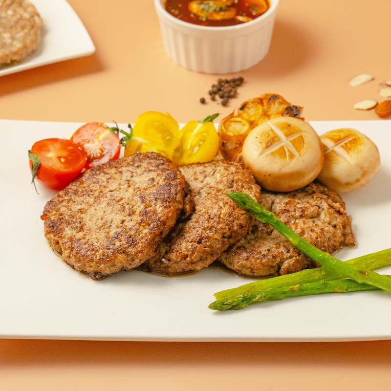 무설탕과 글루텐 프리로 즐기는 맛있는 함박 스테이크, 집에서도 간편하게!