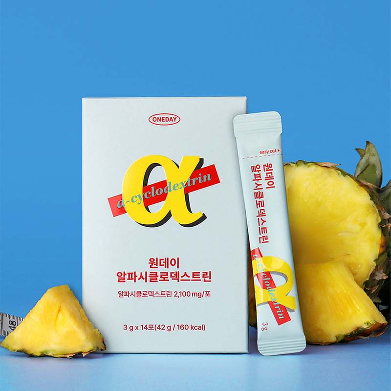 맛있고 건강한 파인애플맛 알파시클로덱스트린, 집에서 간편하게 즐기기!