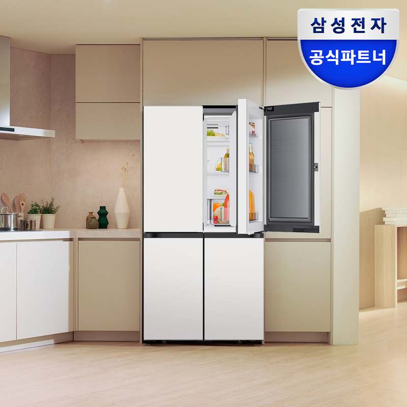 가정에 딱 맞는 스마트 냉장고, 삼성 비스포크 AI 25년형 4도어 모델 소개