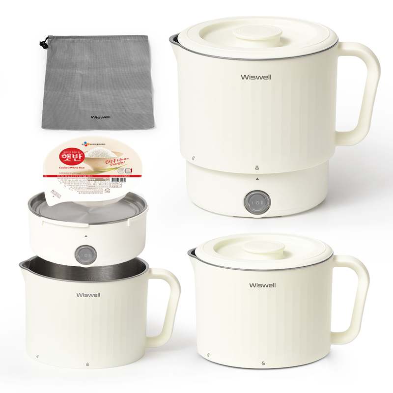 여행 가방에 쏙 넣기 좋은 스테인리스 미니 전기포트 추천