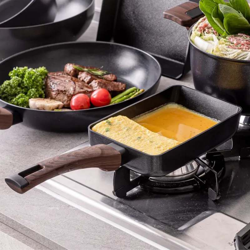 가정에서 간편하게 사용하는 사각 프라이팬 추천, 실바트 까리노 인덕션용 18cm