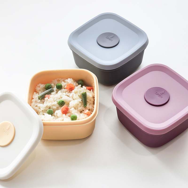 집에서 간편하게 밥을 나누는 실리콘 용기, 정말 편리하더라고요!