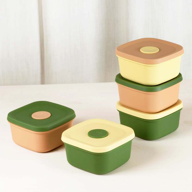 집에서 간편하게 냉동밥과 반찬을 보관하는 실리콘 용기 추천