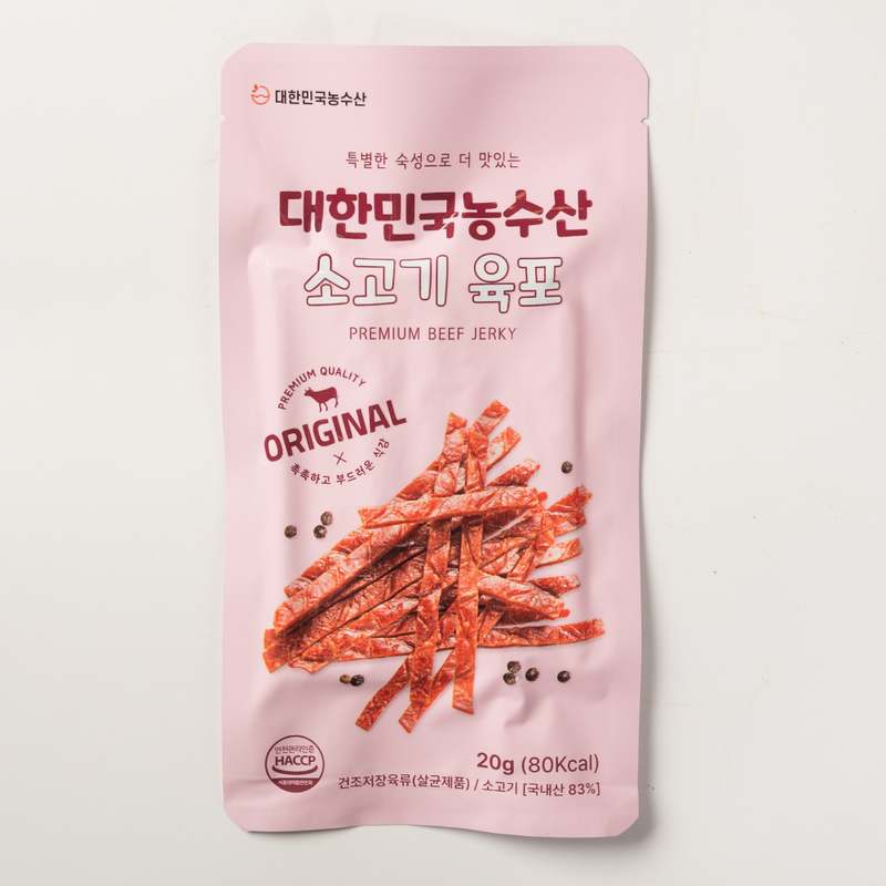 집에서 간편하게 즐기는 소고기 육포, 맛과 건강 모두 챙기세요!