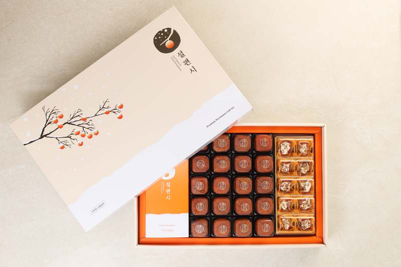 명절 선물로 딱 좋은 상주 곶감과 크림치즈 호두 롤 세트 추천!