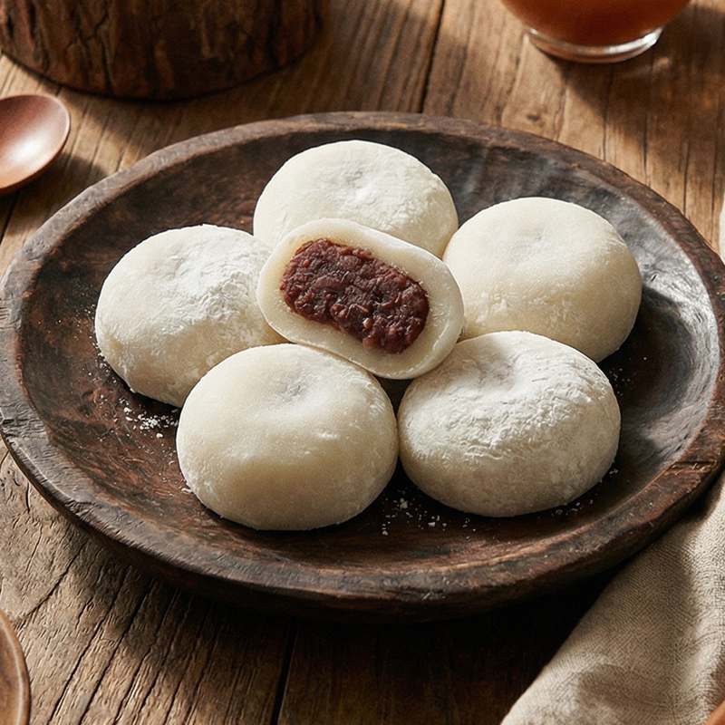 옛날 맛 그대로, 쫀득한 찹쌀떡 한 입의 행복