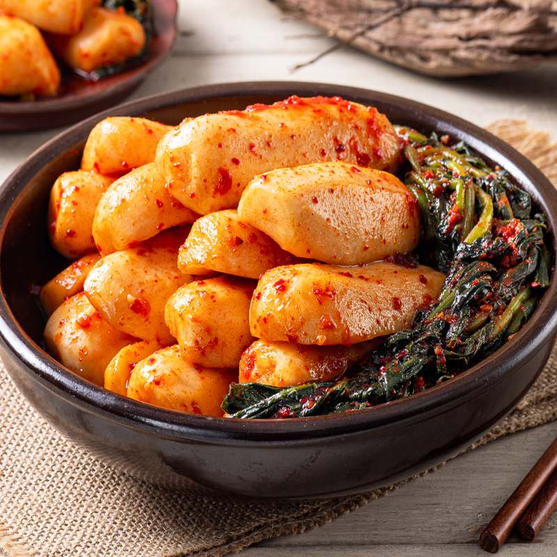 집에서 맛보는 전라도식 총각김치와 알타리김치, 신선하게 당일 만들어 드립니다