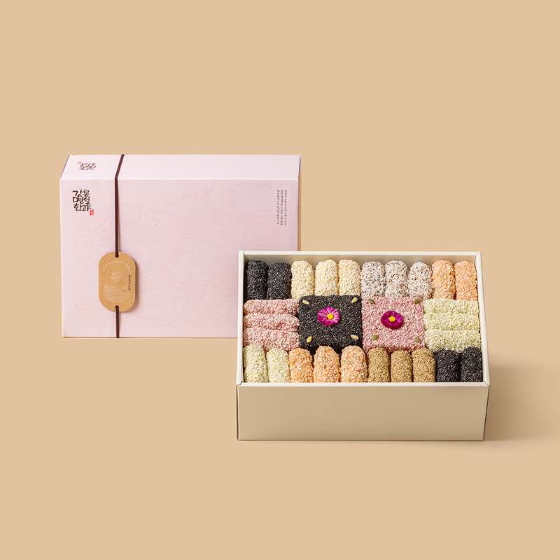 명절에 딱 좋은 수제 한과 세트, 강원도 전통 과줄 유과 선물로 추천해요!