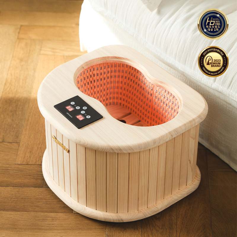 집에서 간편하게 건강 챙기기! 편백 좌훈 족욕기 추천