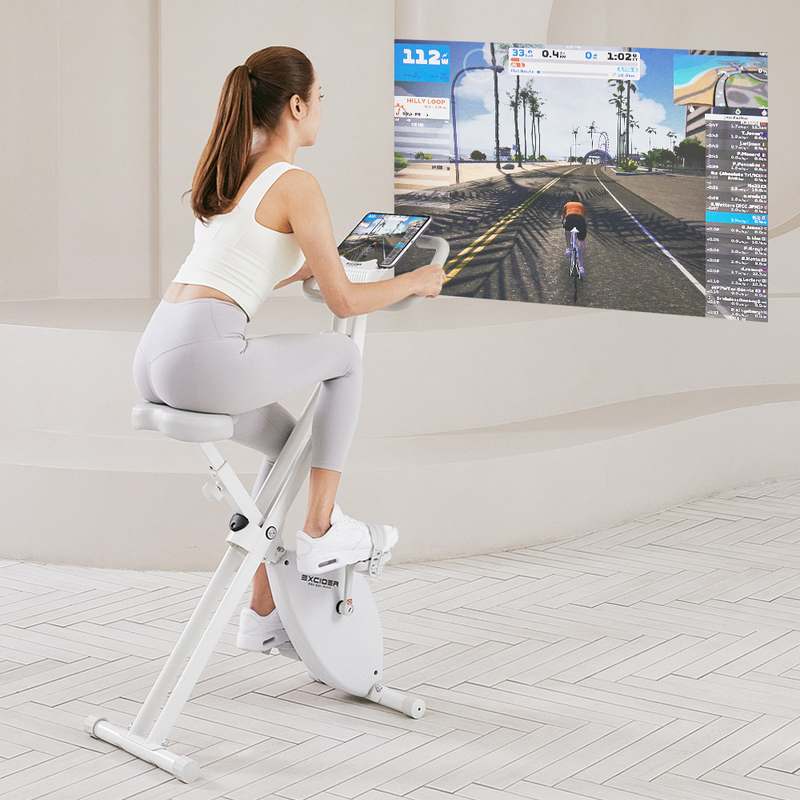 집에서 간편하게 운동하는 방법! 접이식 실내자전거 추천