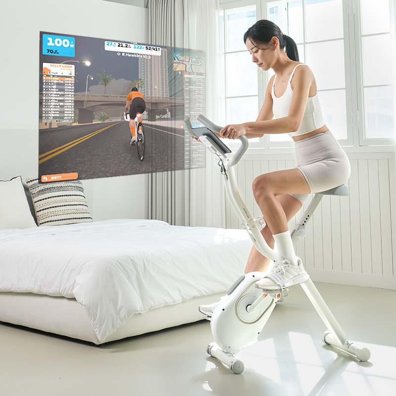 집에서 간편하게 운동하는 방법! 접이식 실내자전거 추천