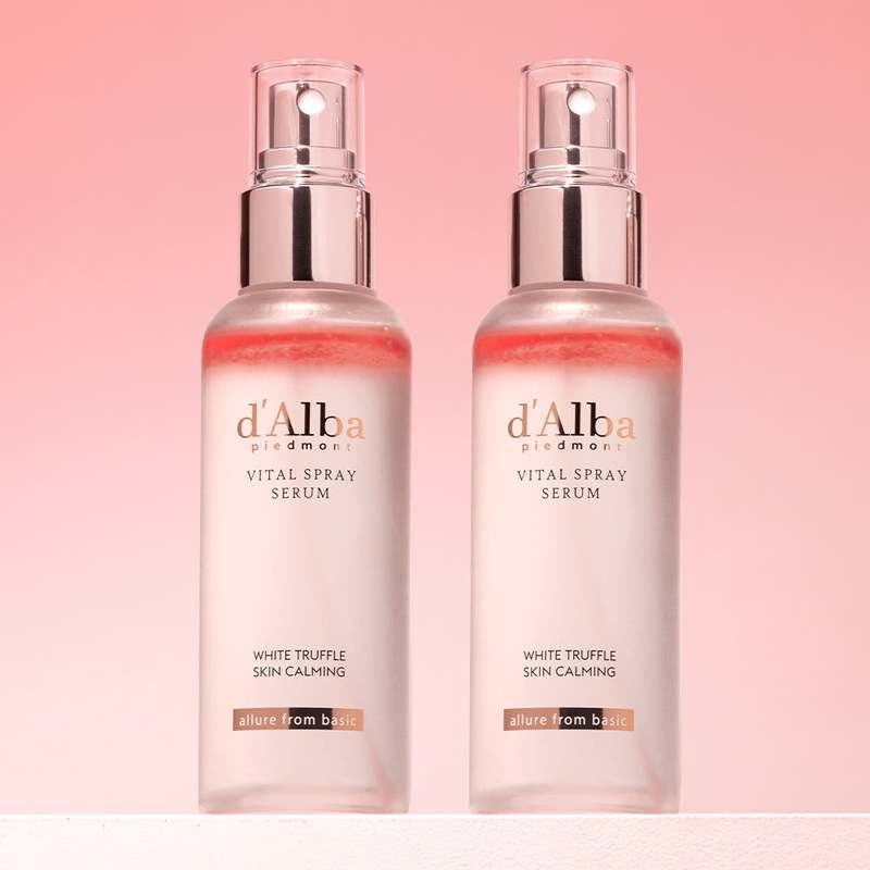 달바 비건 레드 미스트 세럼, 두 개를 함께 만나보세요!