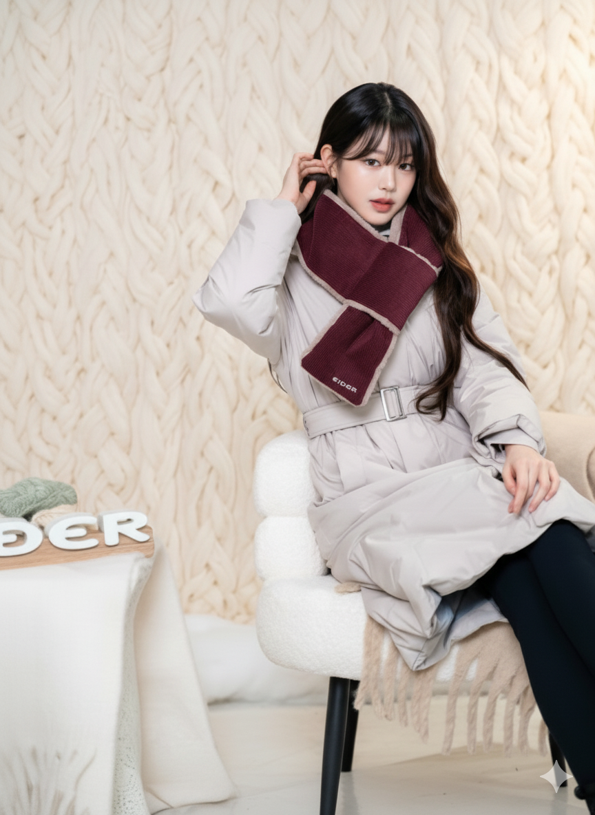 따뜻하고 멋스럽게! 여성용 코듀로이 목도리로 겨울을 준비하세요