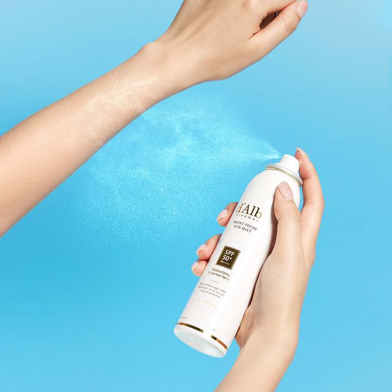 더운 날씨에 딱! 달바 쿨링 선 미스트와 스프레이로 피부를 시원하게 유지하는 방법