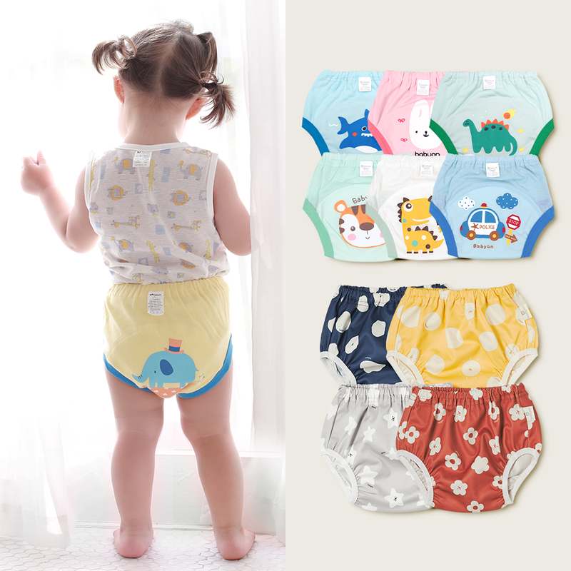 아기 배변 훈련에 딱 맞는 무형광 방수 팬티, 한번 살펴보세요!