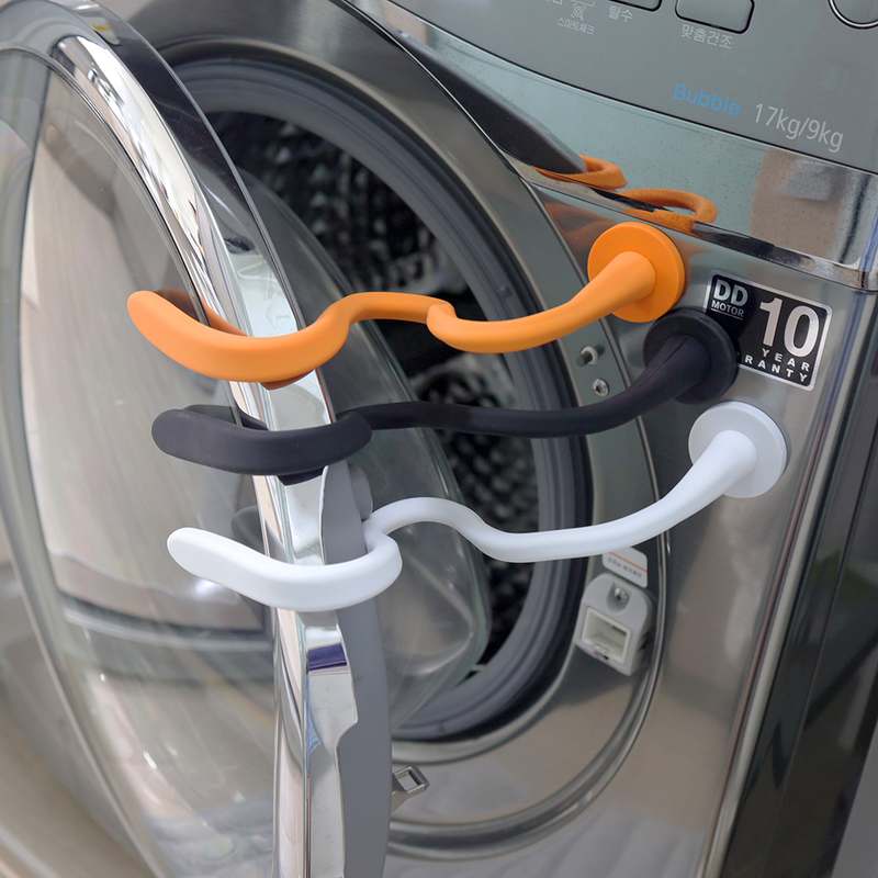세탁기 문이 쉽게 고정되는 편리한 도구, 한번 써보세요!