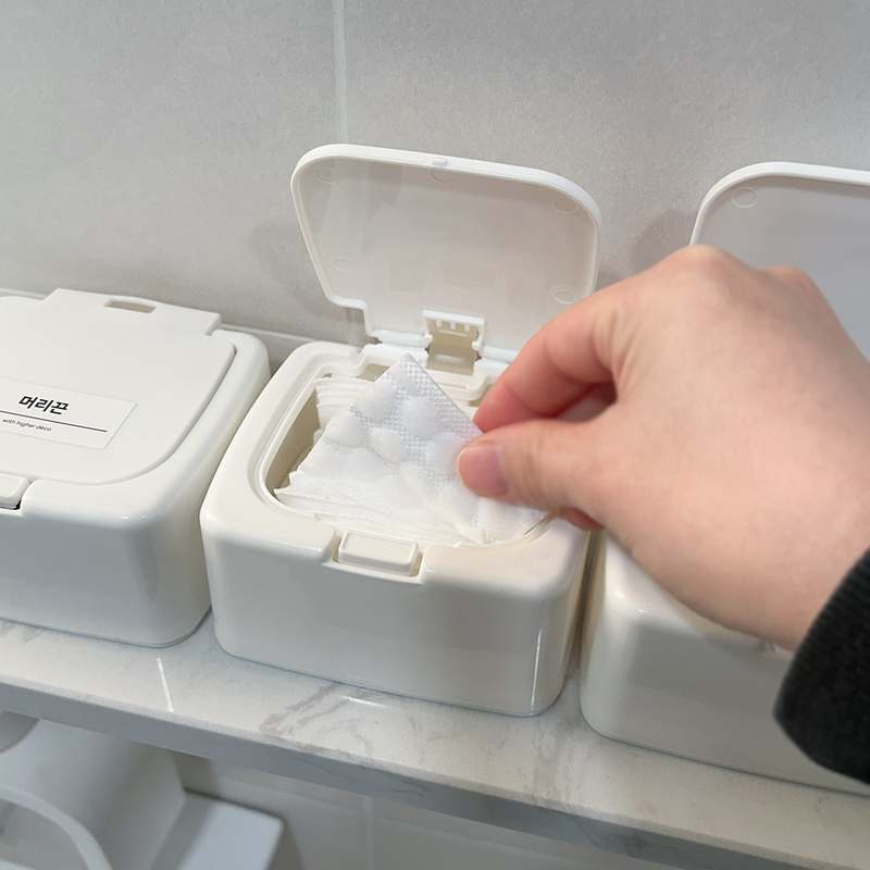 쉽고 빠르게 정리하는 욕실 수납 아이템, 원터치 보관함 추천!