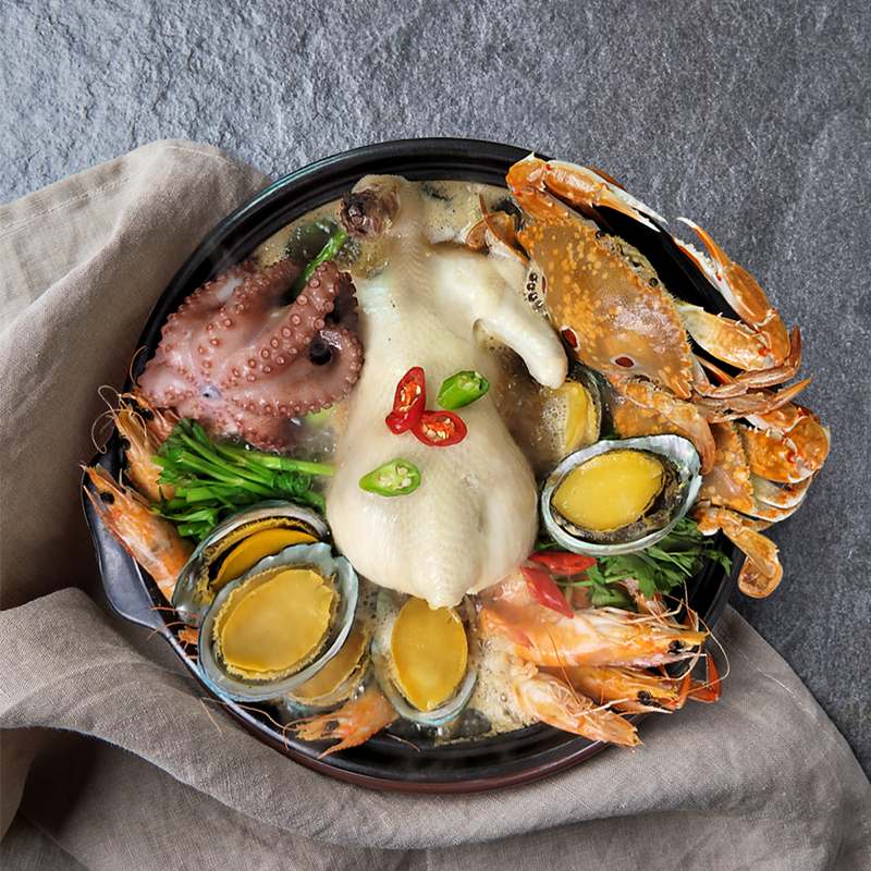 남해의 전통 맛집 해신탕 밀키트로 복날 건강 챙기기