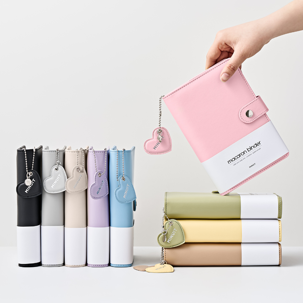 일상에 딱 맞는 귀여운 다이어리, 미뉴잇 마카롱 포카바인더 소개