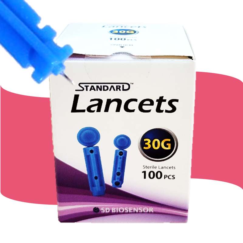 쉽고 간편하게 채혈하는 방법, 일회용 란셋침으로 더 안전하게!