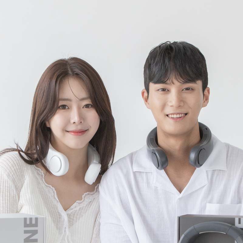 편하게 목에 착용하는 냉각기, 디센느 넥밴드 선풍기 추천!