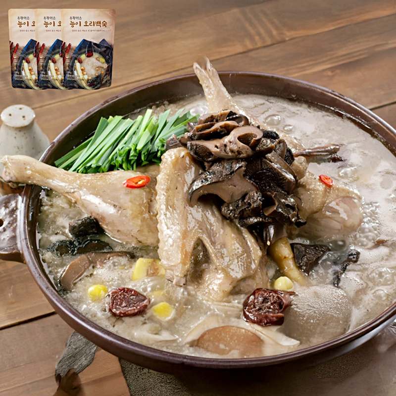 복날에 딱 좋은 능이오리백숙 밀키트, 집에서 간편하게 즐기기