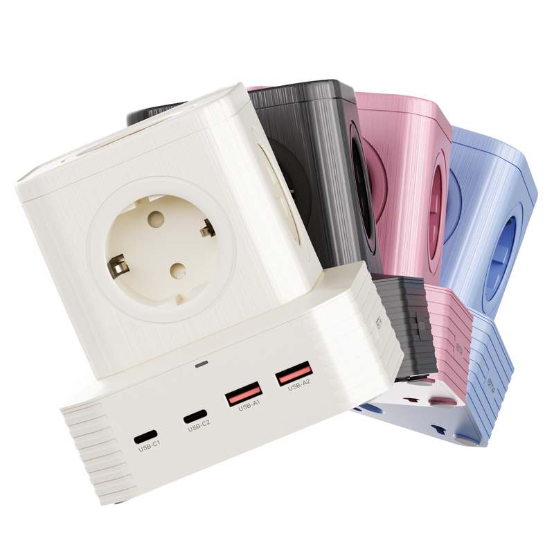 여행이나 캠핑에 딱! 대용량 멀티탭으로 편리하게 전기 사용하기