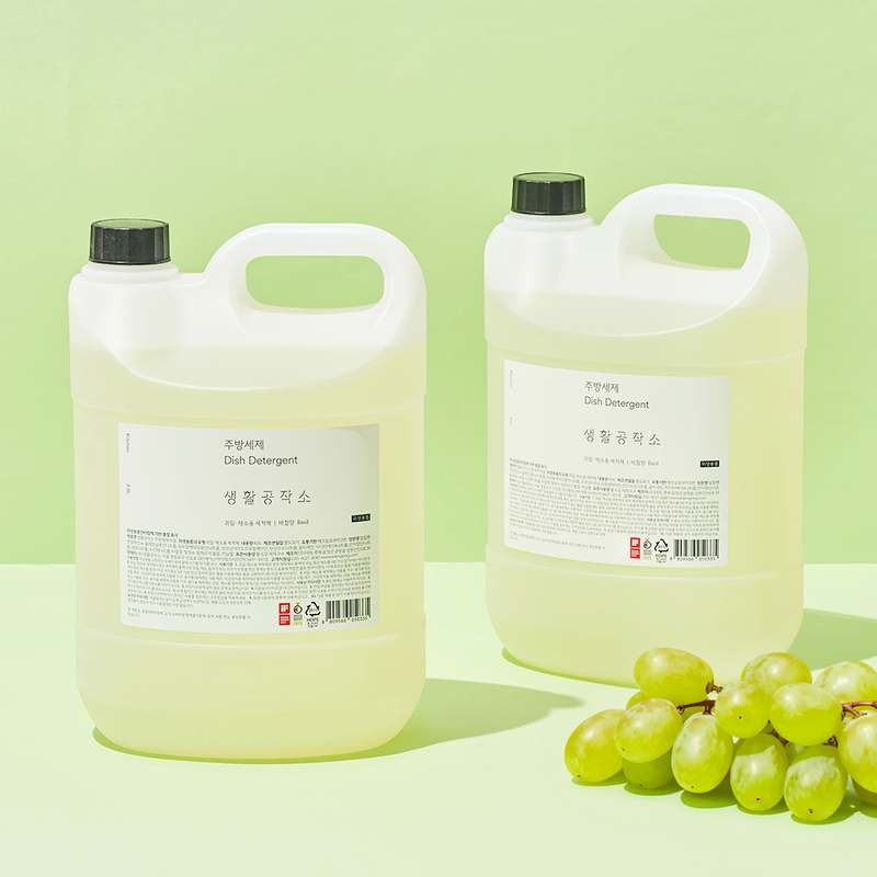 가성비 좋은 대용량 주방세제, 자몽향으로 상쾌하게 세척하세요!
