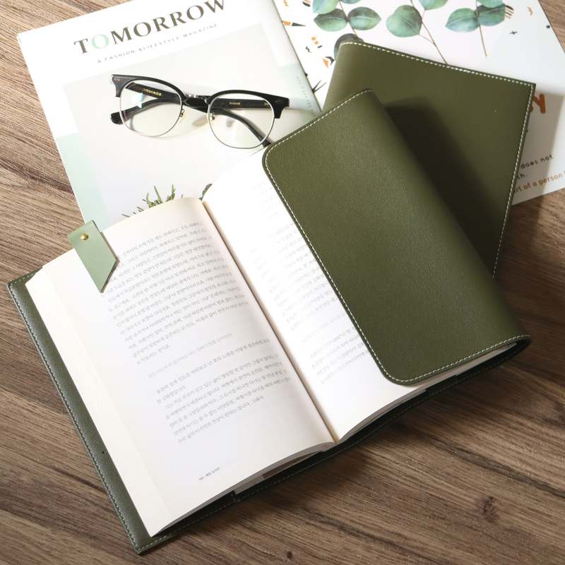 가죽으로 만든 북커버와 책커버, 민음사 다이어리 46판 B6를 소개할게요