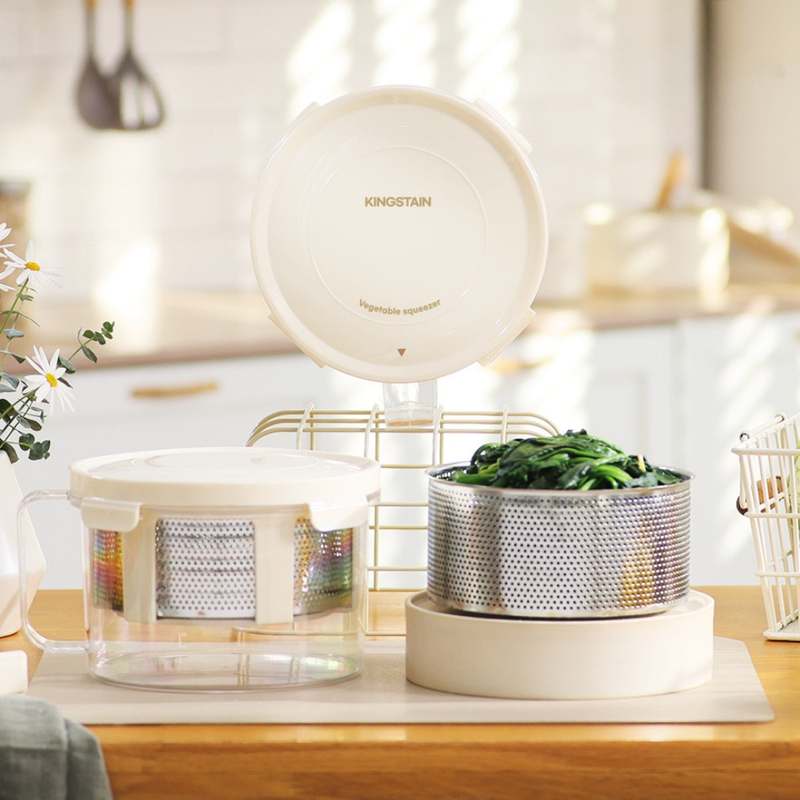 쉽고 빠르게 채소와 두부를 손질하는 비법, 킹스텐 요술 짤순이 소개!