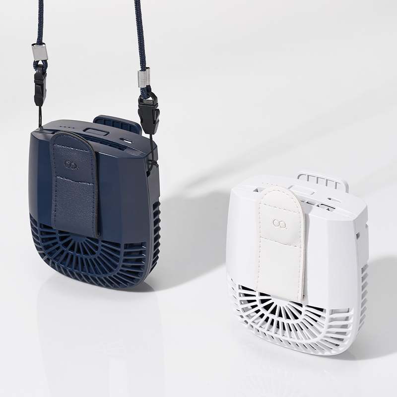 가볍고 편리한 목걸이 선풍기, 어디서든 시원하게 사용하세요!