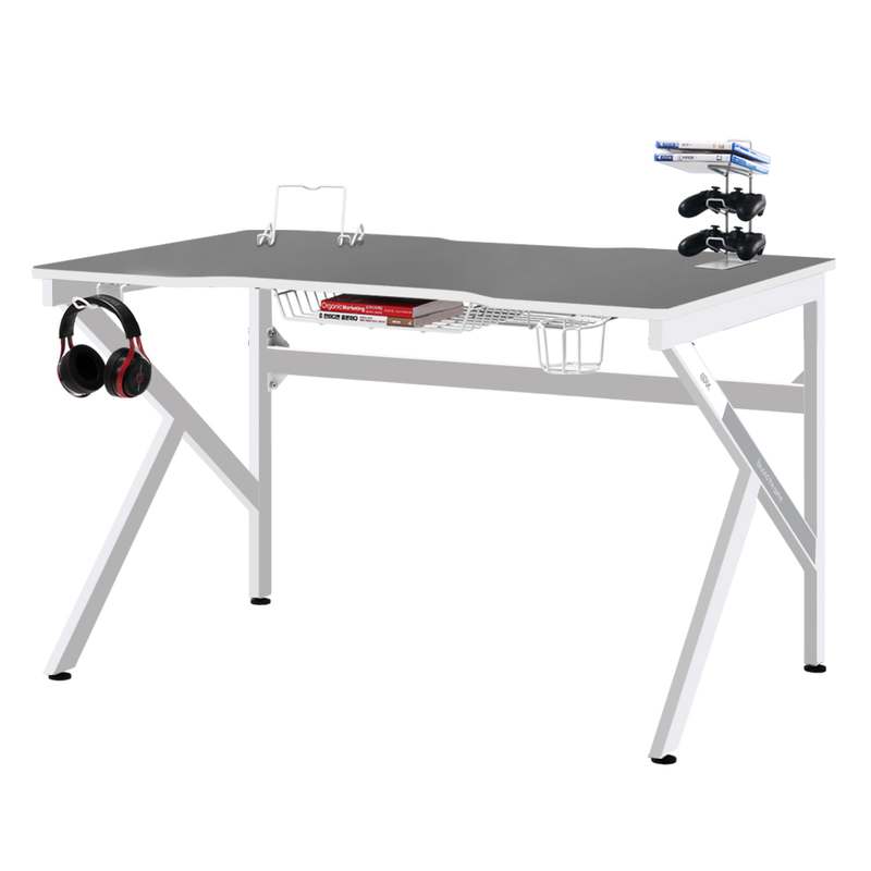 편리하게 사용할 수 있는 1인용 컴퓨터책상, 깔끔한 화이트 컬러로 추천해요!