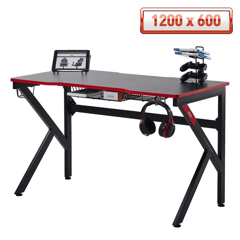 혼자 쓰기 딱 좋은 컴퓨터 책상, GD001 1200 게이밍 데스크 추천!