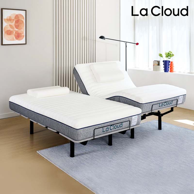 편안한 잠자리를 위한 라클라우드 EZ모션 프레임과 메모리폼 매트리스 추천