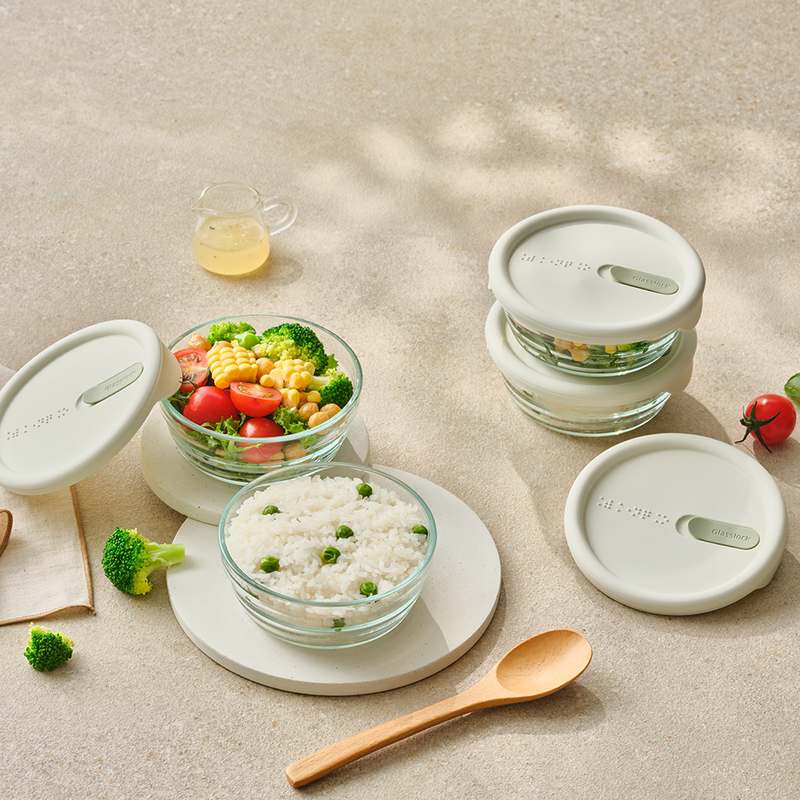 일상에서 딱 맞는 밥그릇! 글라스락 렌지쿡 햇밥용기 300ml 추천