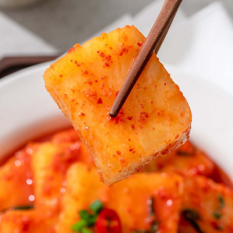 오래된 전라도 전통 석박지, 집에서 맛보는 특별한 맛