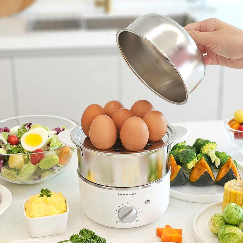 가정에서 간편하게 즐기는 계란찜, 올스텐 2단 전기찜기 추천