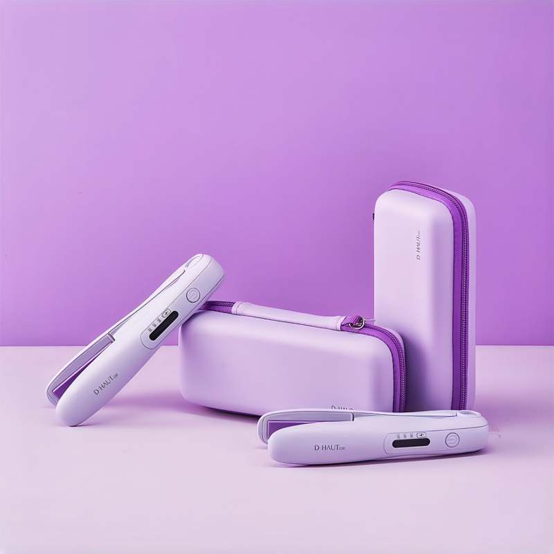 작고 가벼운 무선 고데기로 손쉽게 앞머리 볼륨 UP!