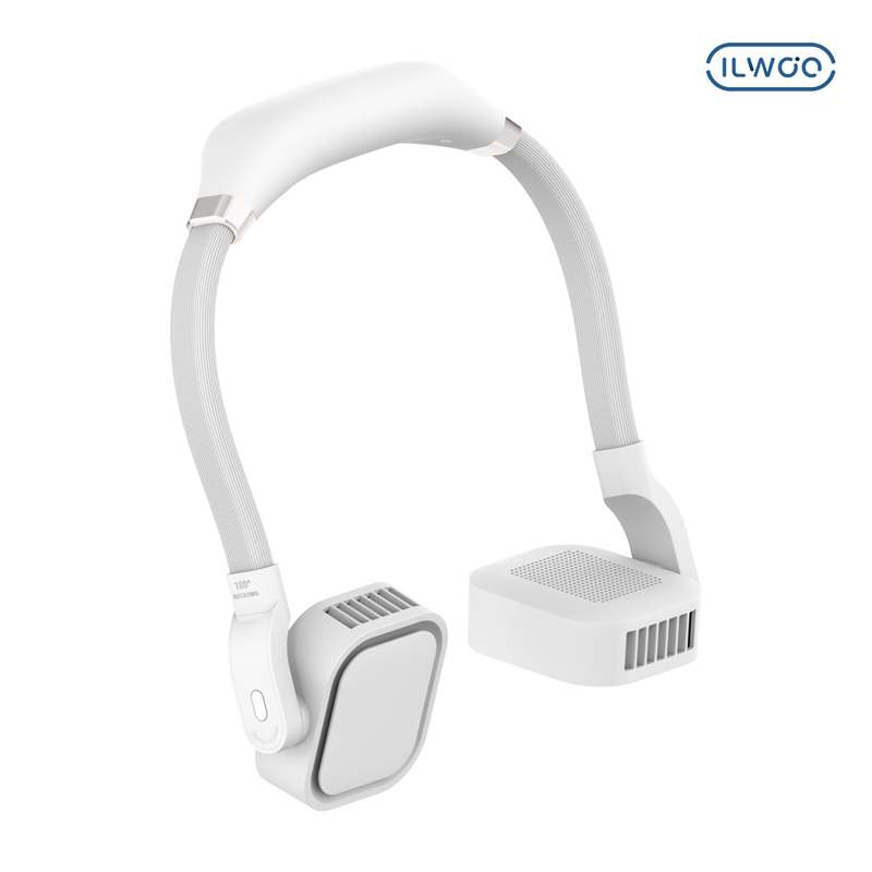 편하게 목에 걸고 다니는 휴대용 5세대 선풍기, 한번 살펴보세요!