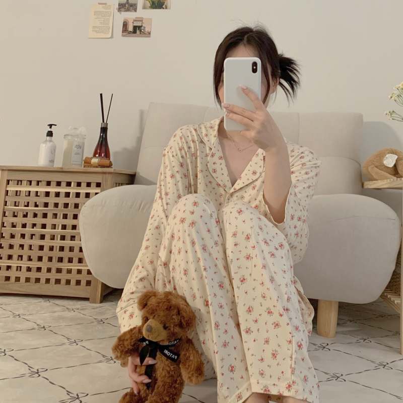 편안한 밤을 위한 귀여운 치즈 플라워 잠옷세트 추천!